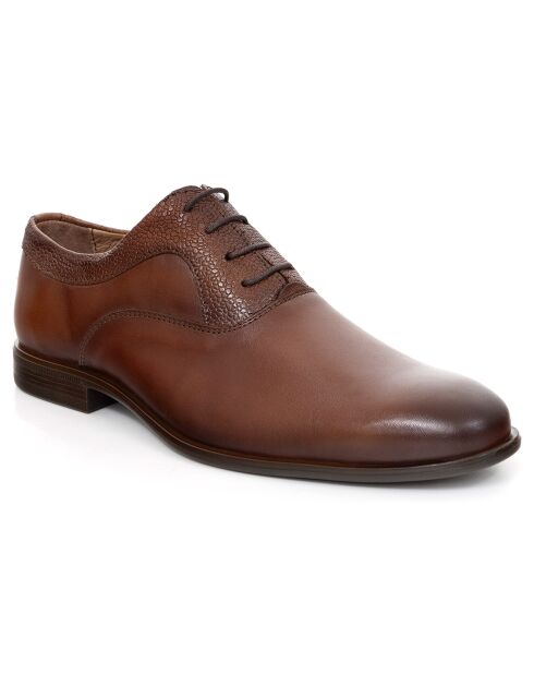 Oxford en Cuir Dorlin marron clair
