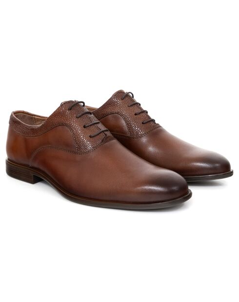 Oxford en Cuir Dorlin marron clair