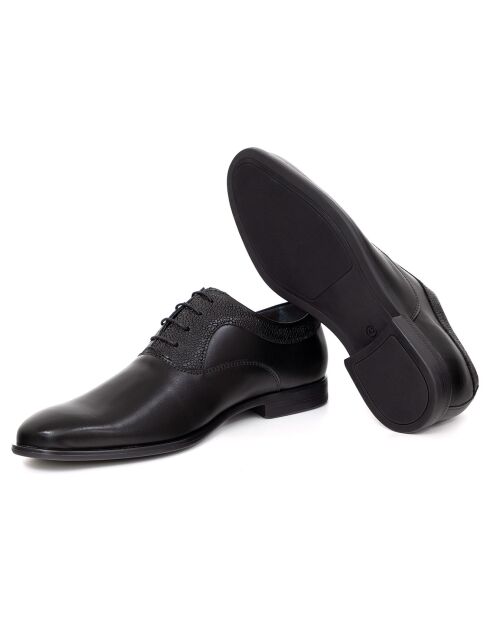 Oxford en Cuir Dorlin noires