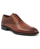 Oxford en Cuir Fenira marron clair