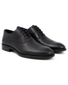 Oxford en Cuir Fenira noires