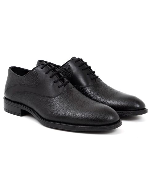 Oxford en Cuir Fenira noires