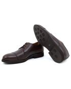 Derbies en Cuir Frak marron