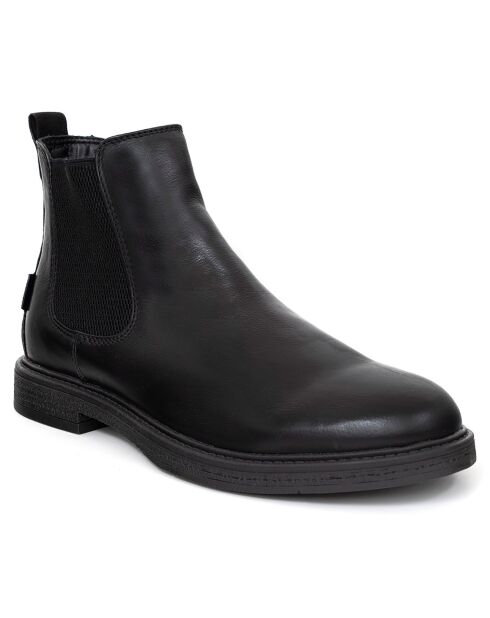 Chelsea Boots en Cuir Gera noires