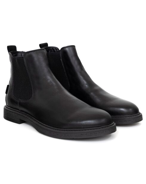 Chelsea Boots en Cuir Gera noires