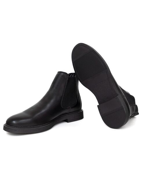 Chelsea Boots en Cuir Gera noires