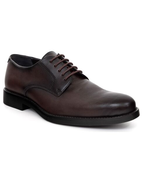 Derbies en Cuir Ilvano marron