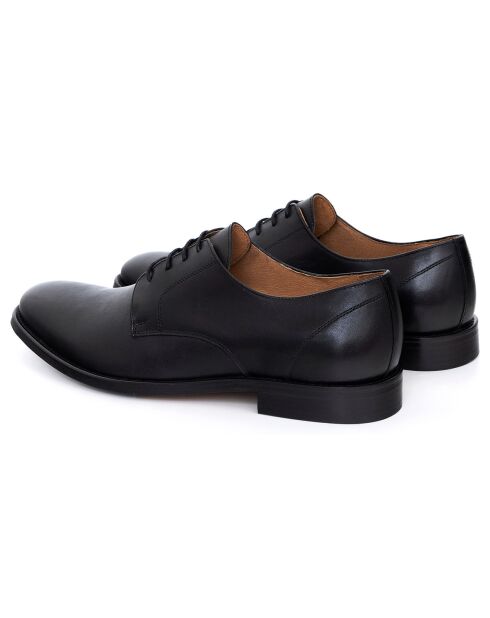 Derbies en Cuir Ilvano noires