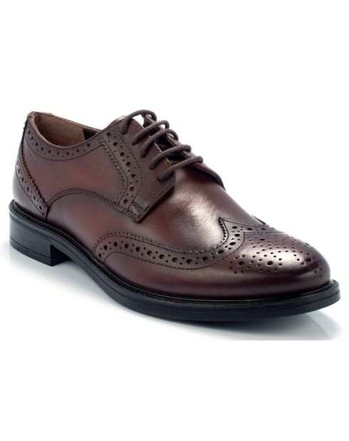 Derbies en Cuir Jumage marron