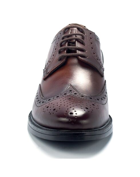 Derbies en Cuir Jumage marron
