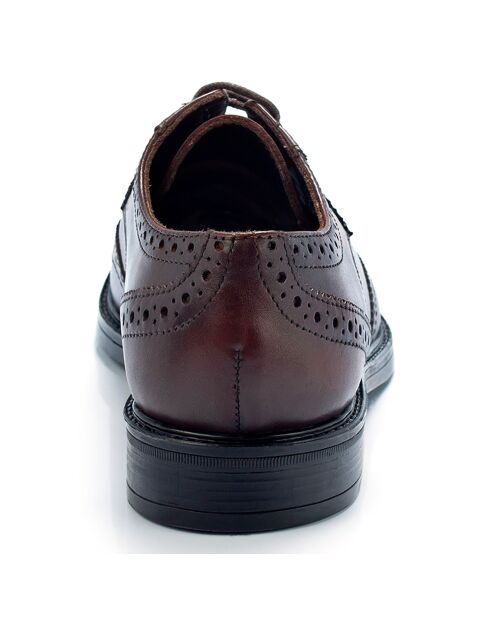 Derbies en Cuir Jumage marron