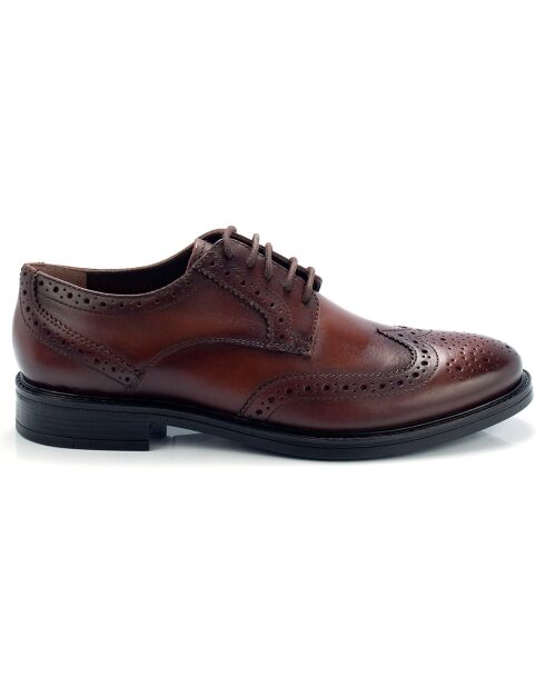 Derbies en Cuir Jumage marron