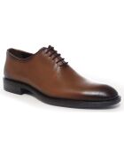 Oxford en Cuir Kaelun marron clair