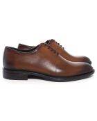 Oxford en Cuir Kaelun marron clair