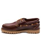 Chaussures Bateau en Cuir Kelen marron clair