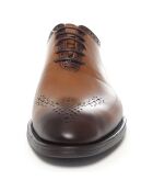 Oxford en Cuir Lumira marron clair