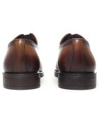 Oxford en Cuir Lumira marron clair