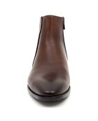 Boots en en Cuir Luviano marron clair