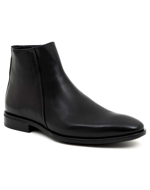 Boots en en Cuir Luviano noires