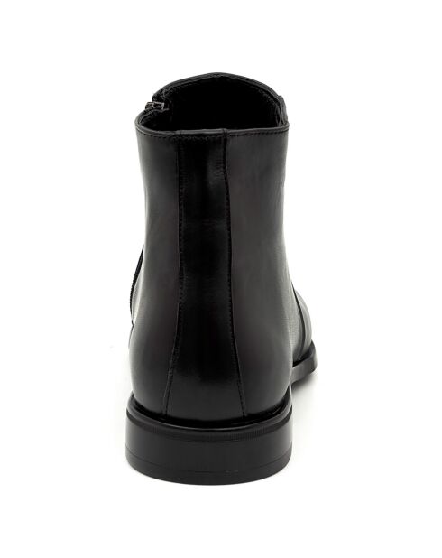 Boots en en Cuir Luviano noires
