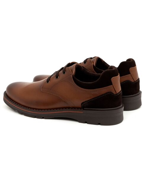 Derbies en Cuir Nadamens marron clair