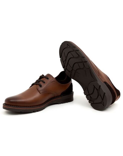 Derbies en Cuir Nadamens marron clair