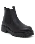 Boots en en Cuir Nelisage noires