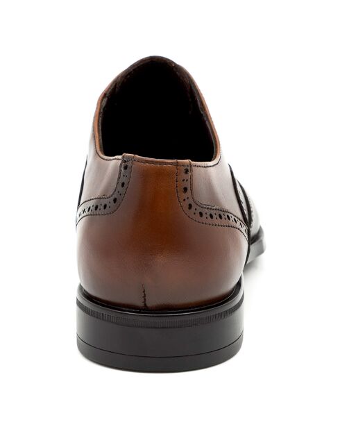 Oxford en Cuir Nezorme marron clair