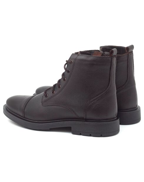 Boots en en Cuir Nomans marron