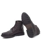 Boots en en Cuir Nomans marron