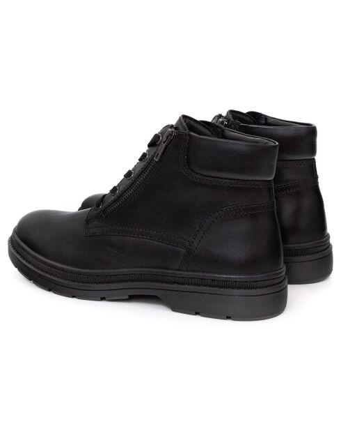 Boots en en Cuir Parzip noires