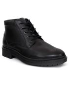 Plutmen zwarte leren laarzen