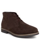 Boots en Cuir de Velours Sekmen marron