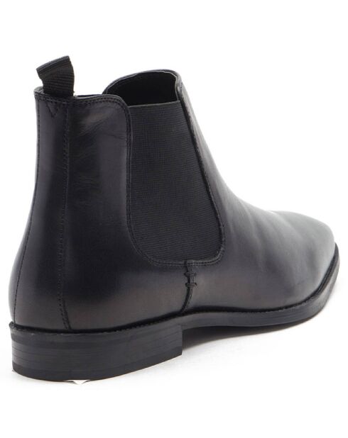Chelsea Boots en Cuir Talmen noires