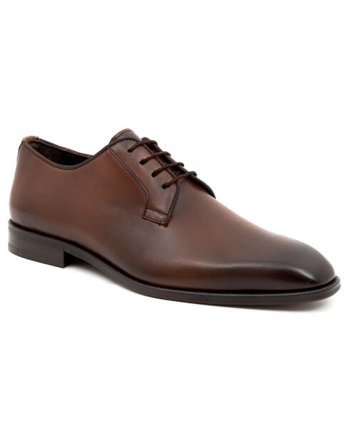 Derbies en Cuir Tarilo marron clair