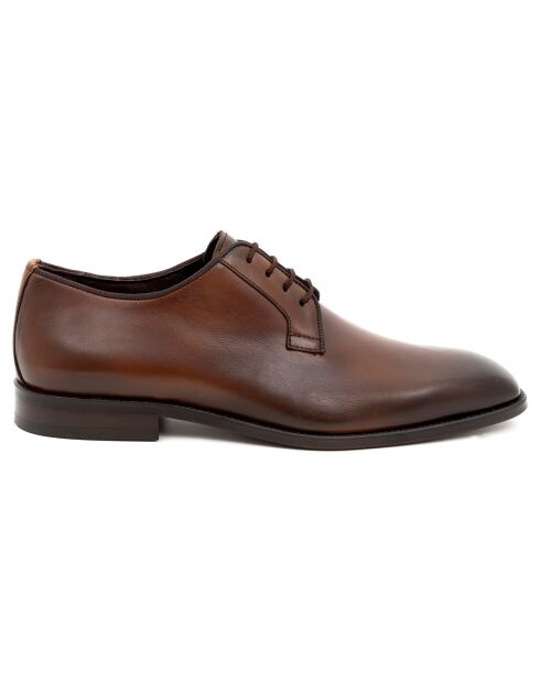 Derbies en Cuir Tarilo marron clair