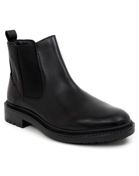 Chelsea Boots en Cuir Tendar noires