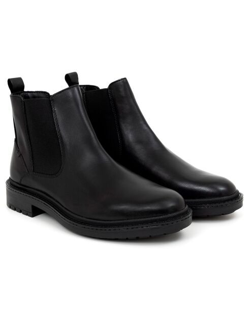 Chelsea Boots en Cuir Tendar noires