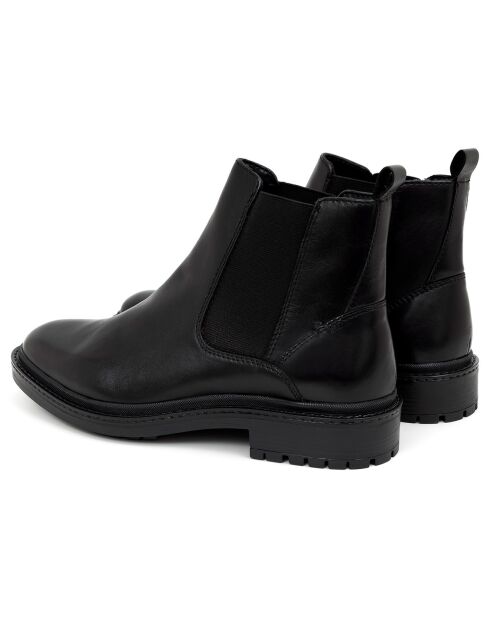 Chelsea Boots en Cuir Tendar noires