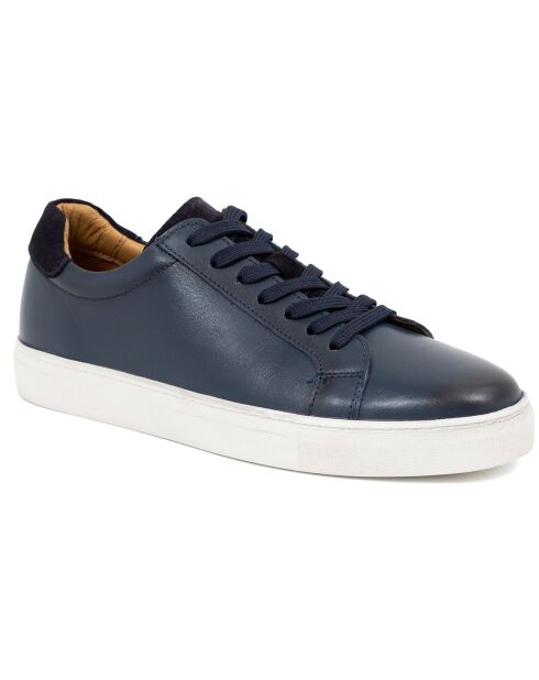 Sneakers en Cuir Terlon bleues