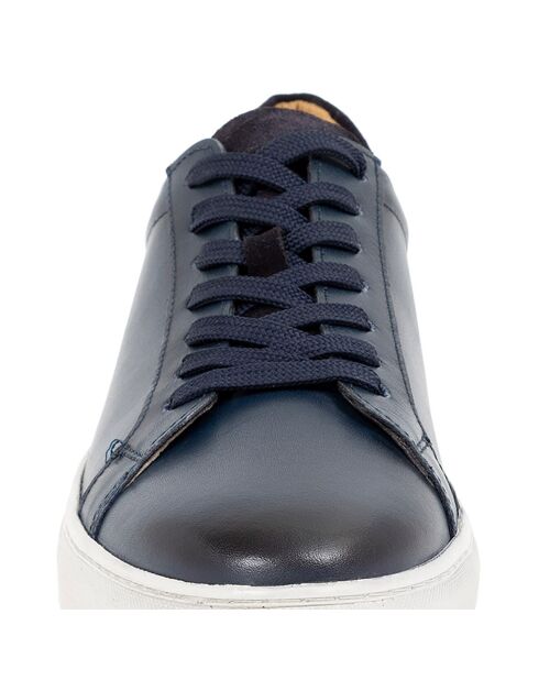 Sneakers en Cuir Terlon bleues