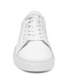 Sneakers en Cuir Terlon blanches