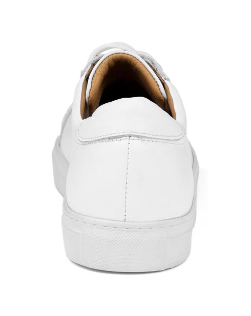 Sneakers en Cuir Terlon blanches