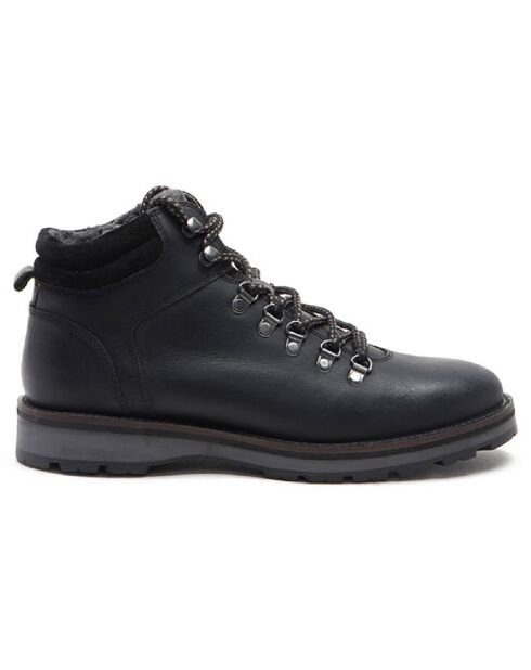Boots en en Cuir Traver marron