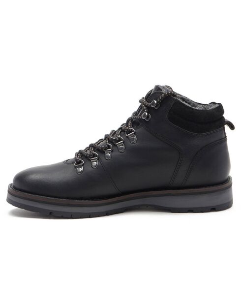Boots en en Cuir Traver marron