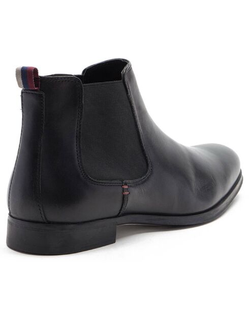 Chelsea Boots en Cuir Trokman noires