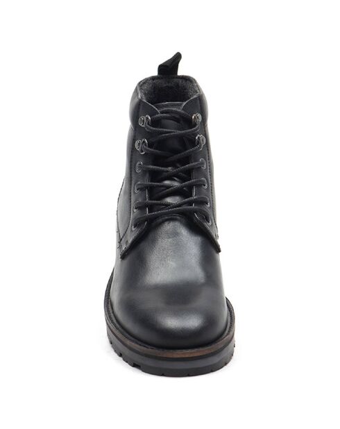 Boots en en Cuir Truman noires