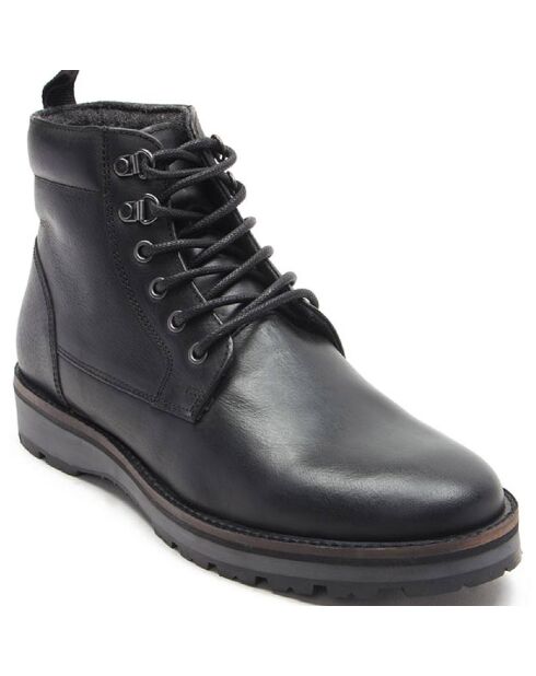 Boots en en Cuir Truman noires