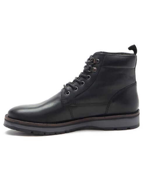 Boots en en Cuir Truman noires