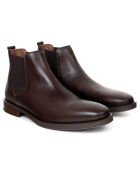 Boots en en Cuir Valner marron